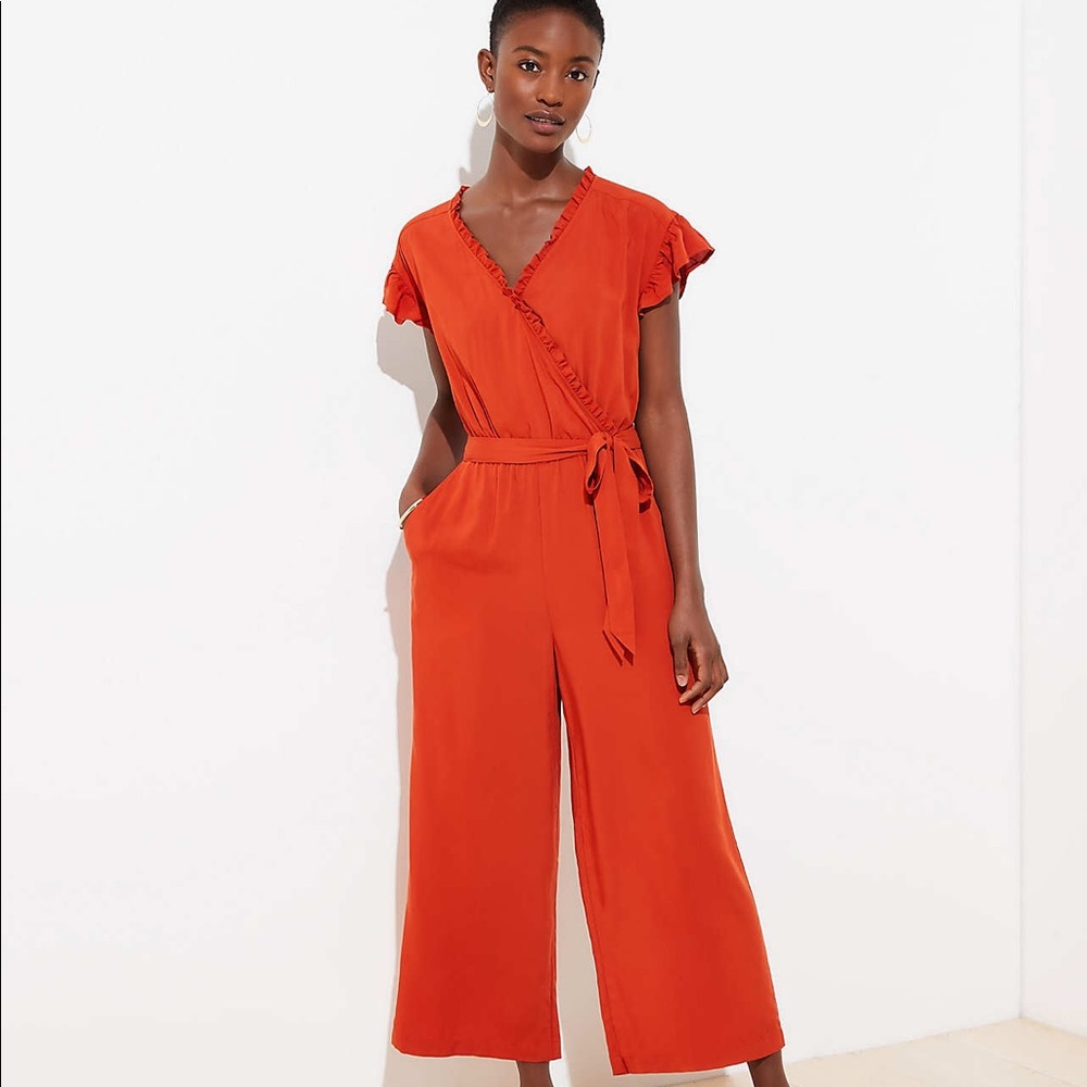 Ruffle jumpsuit